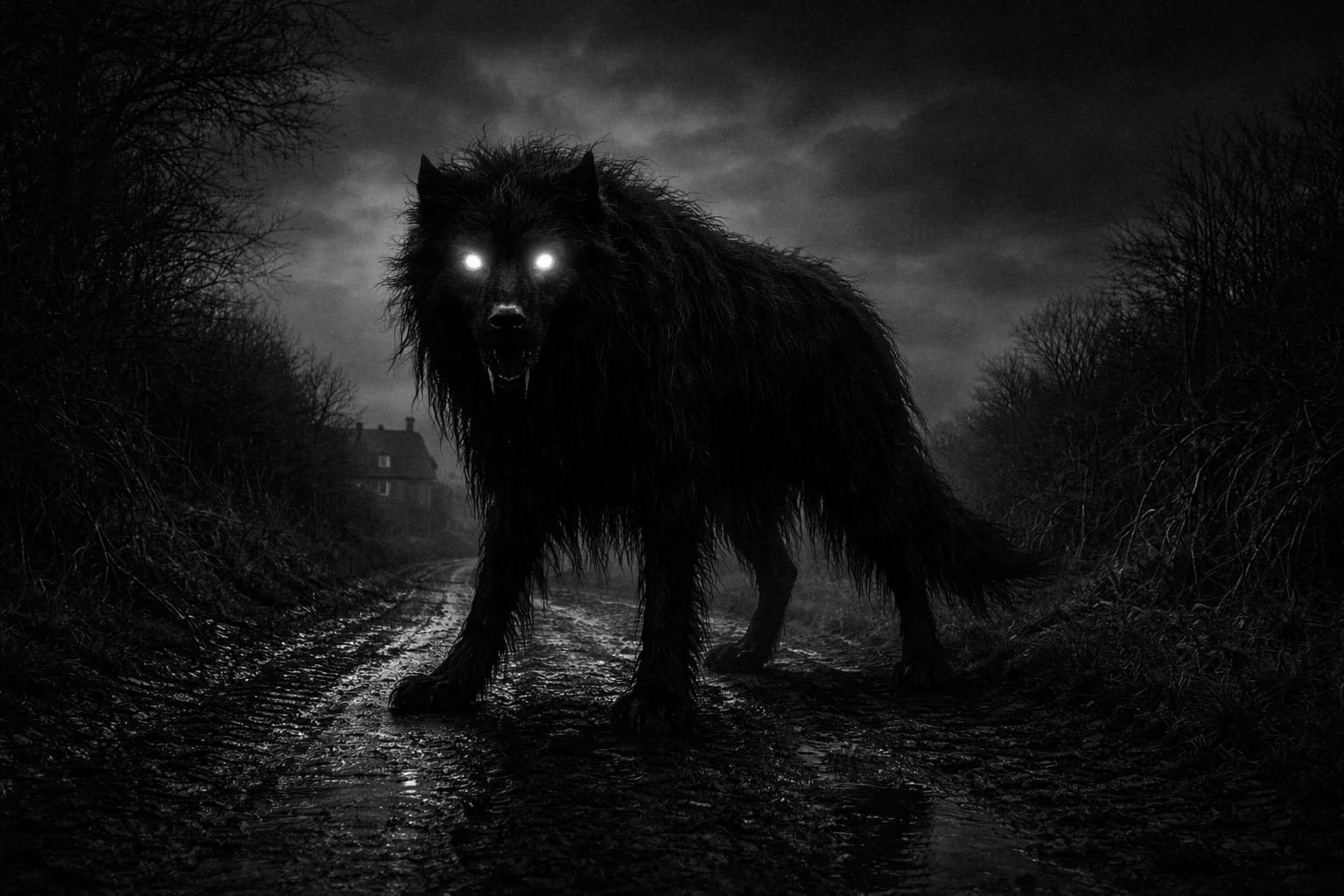 Black Shuck (Ghost Dog from East Anglia)