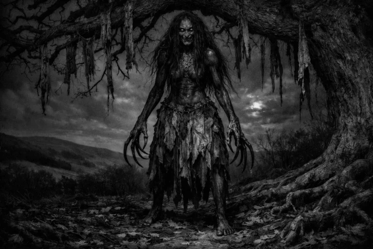 Black Annis (Blue Hag of Leicestershire)