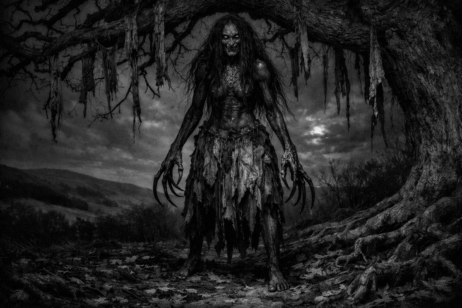 Black Annis (Blue Hag of Leicestershire)